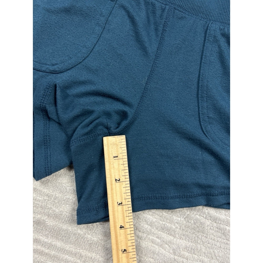 Athletic Works Shorts Womens Small Blue Pull On Elastic‎ Waist - Picture 5 of 12